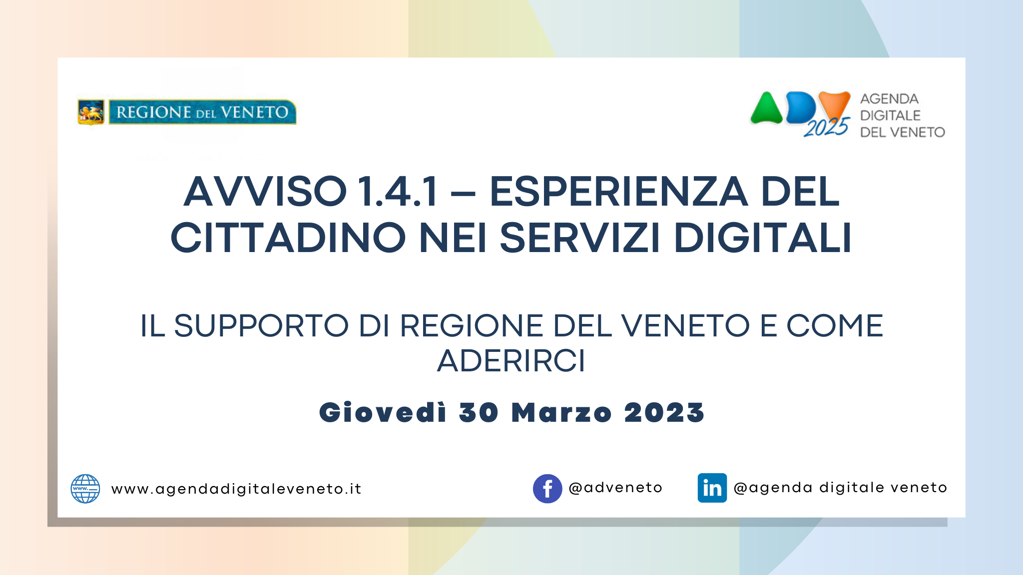 Immagine relativa a Evento Online dedicato ai dipendenti della Pubblica Amministrazione