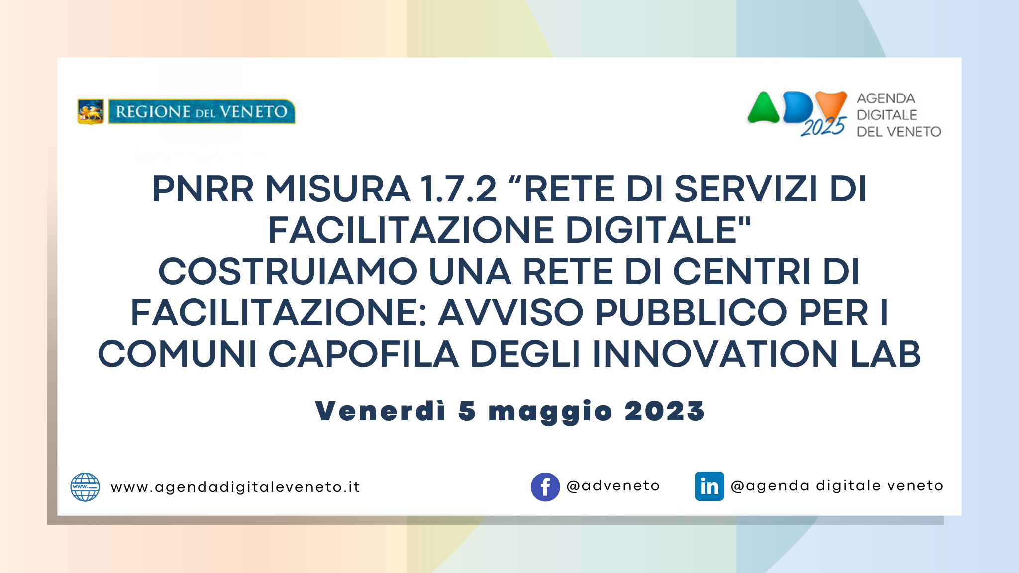 Immagine relativa a Evento in presenza