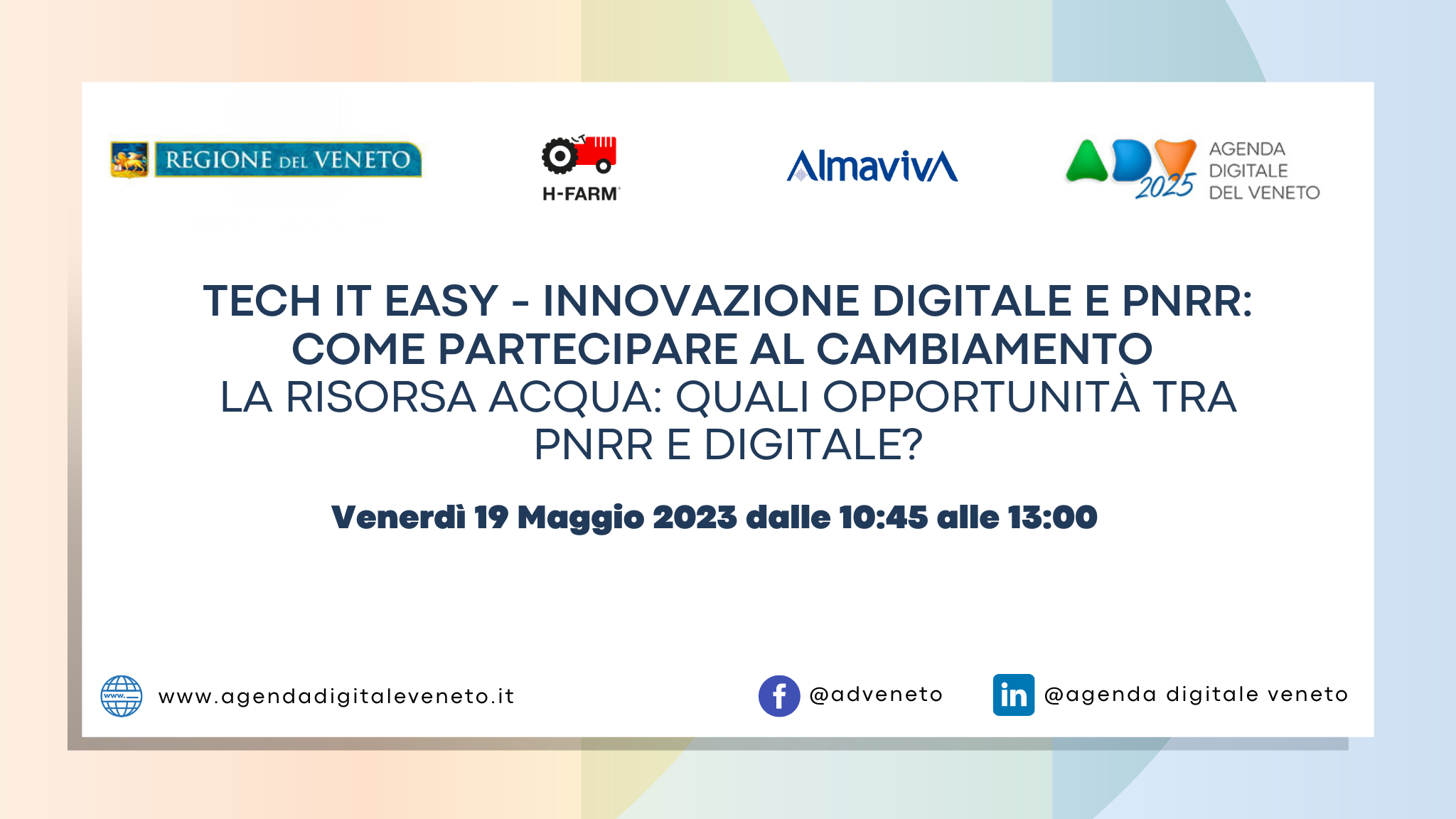 Immagine relativa a Evento in presenza
