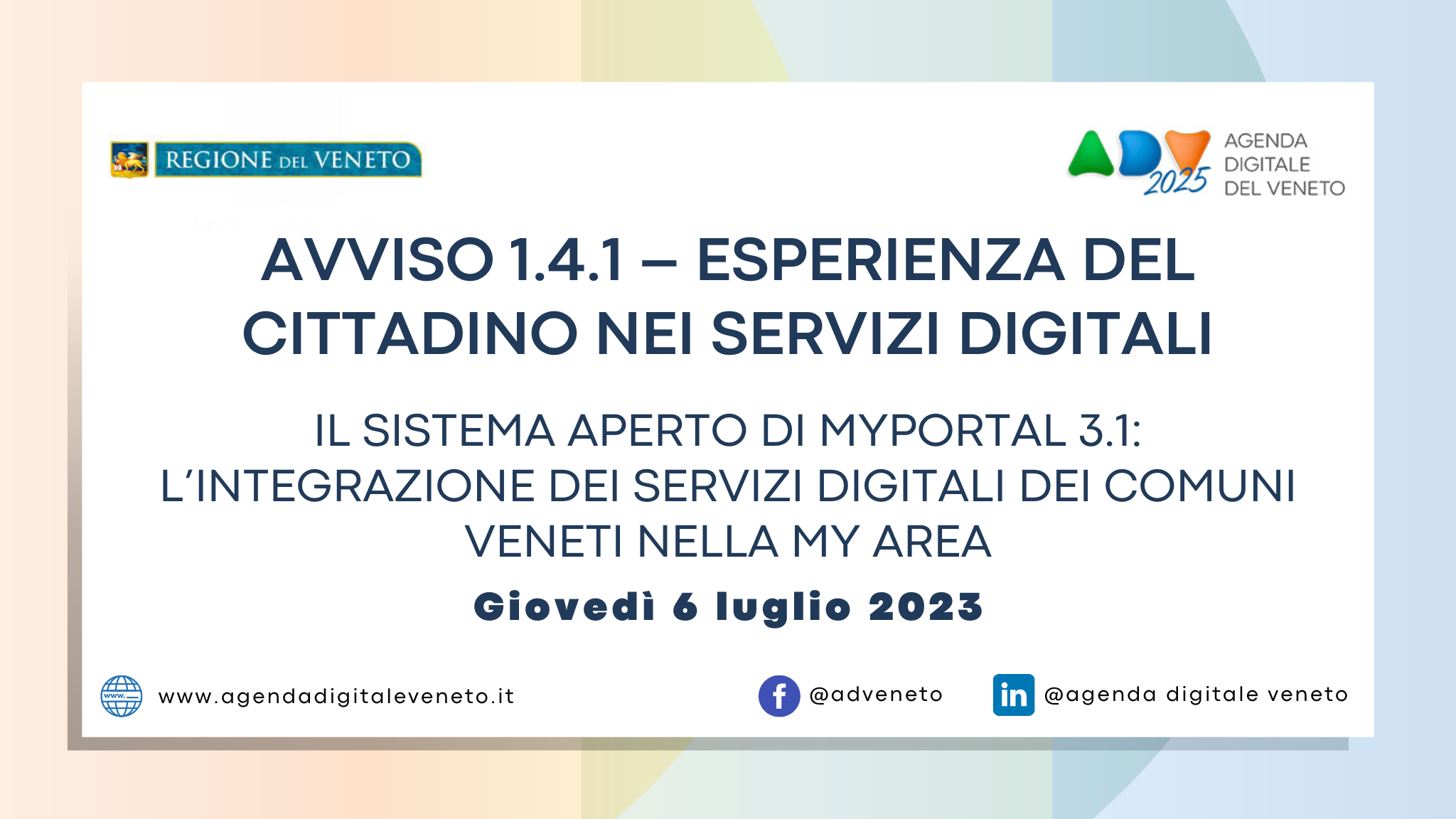 Immagine relativa a Evento in presenza