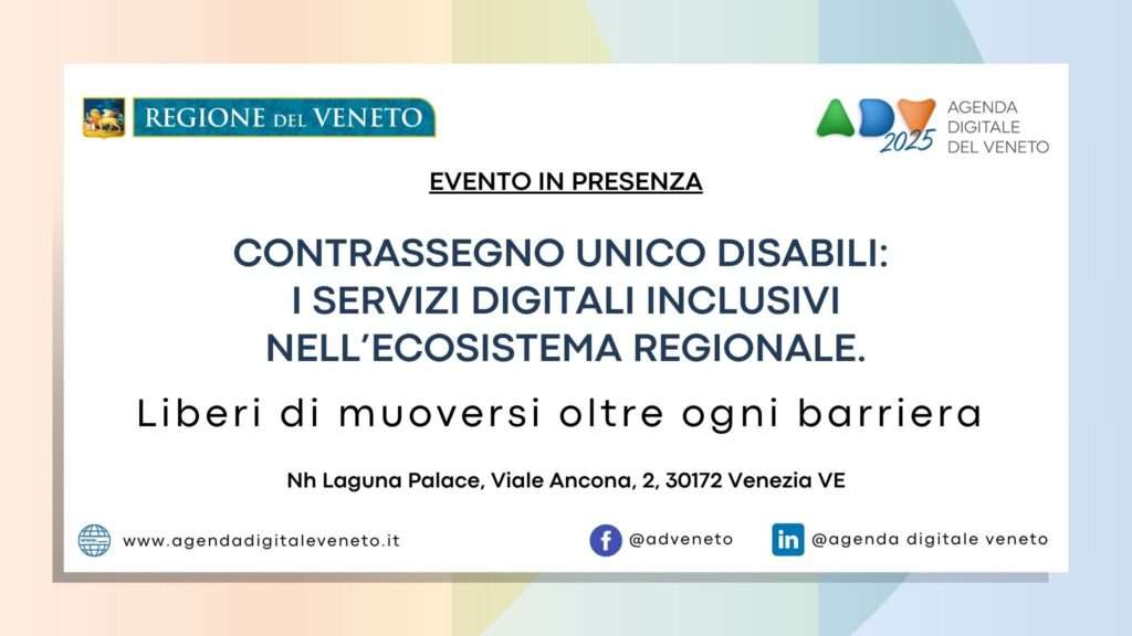 Immagine relativa a Evento in presenza