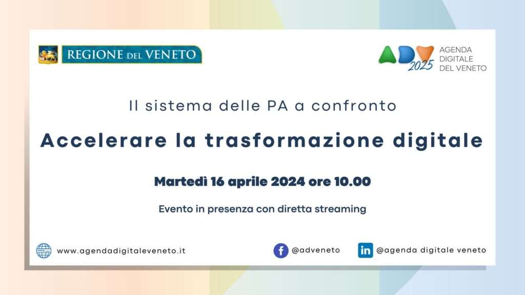 Immagine relativa a Evento in presenza con diretta streaming