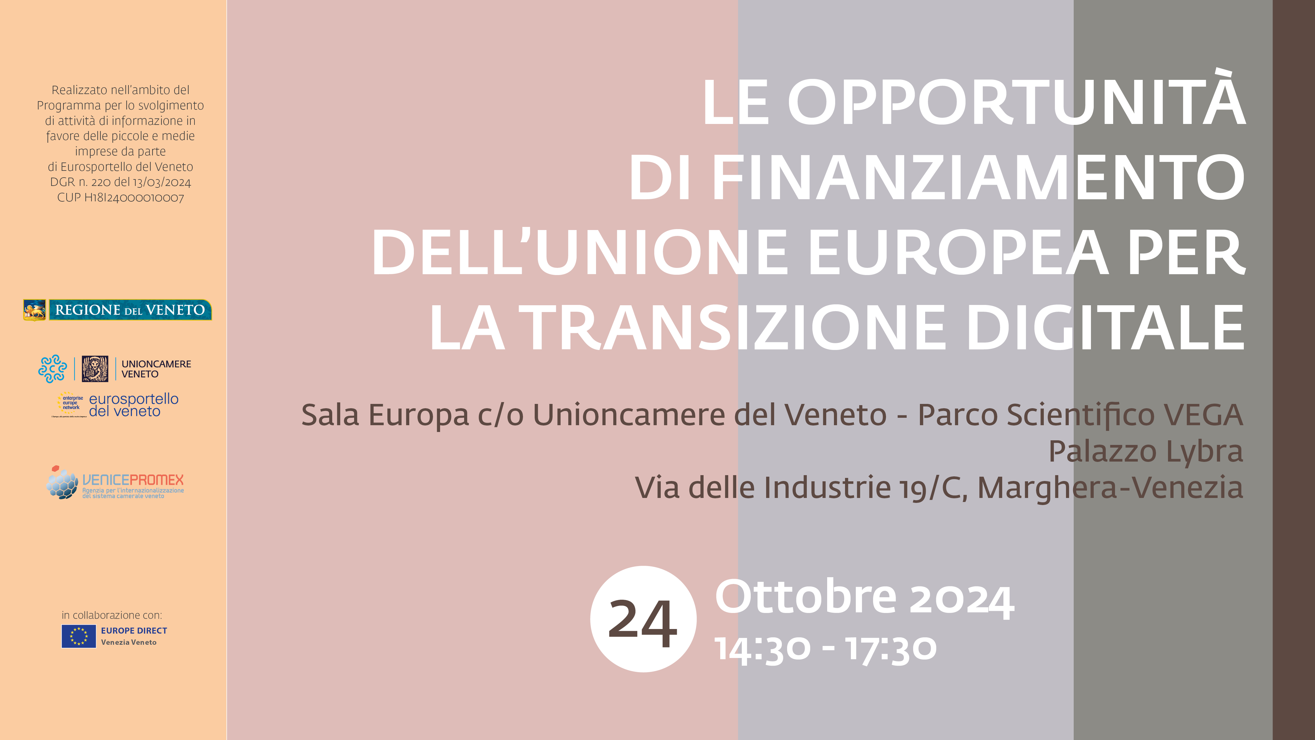 - Immagine relativa al progetto "Le Opportunità di Finanziamento UE per la Transizione Digitale"