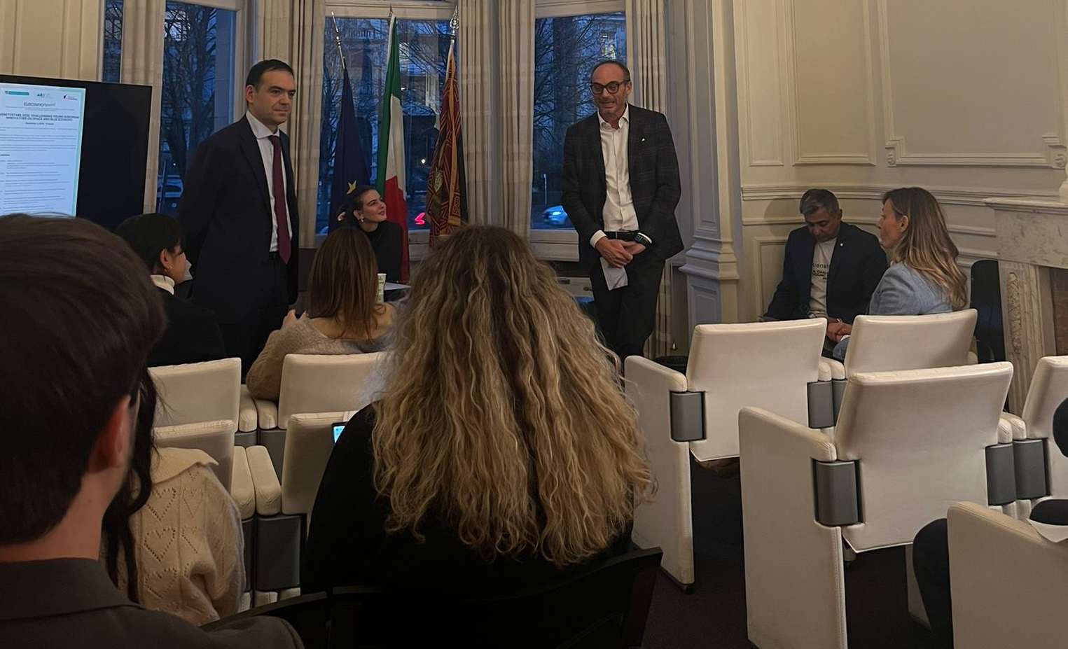  - Immagine relativa al progetto "VENETO STARS 2025 presentata agli EuroInnoAperitif a Bruxelles"