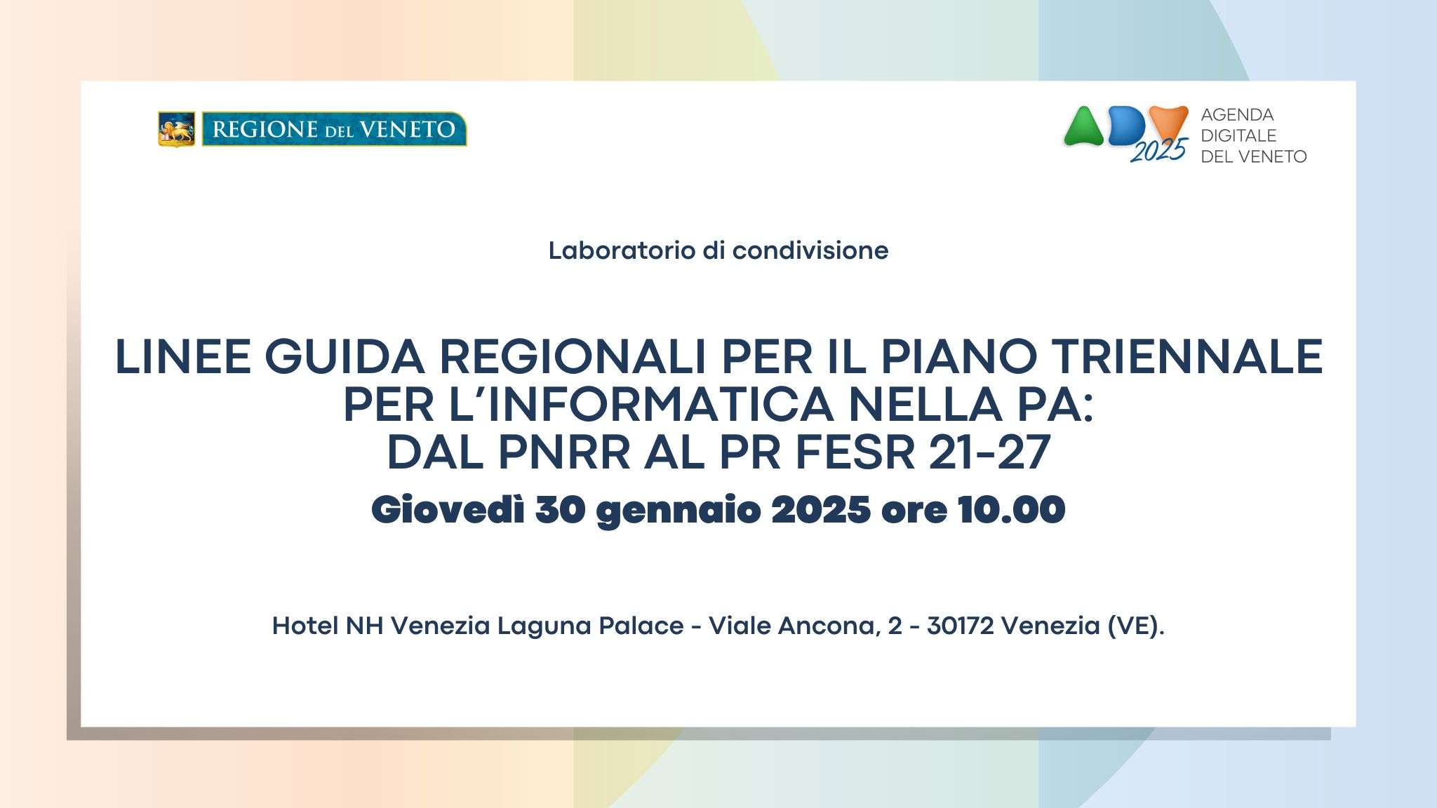  - Immagine relativa al progetto "Linee Guida Regionali per il Piano Triennale per l’Informatica nella PA: dal PNRR al PR FESR 21-27"