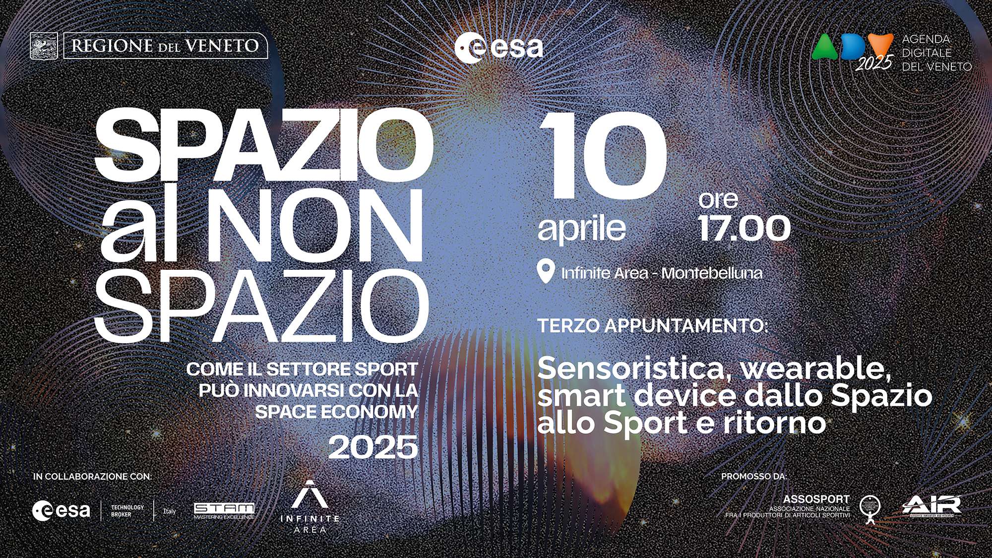 - Immagine relativa al progetto "Sensoristica, wearable, smart device dallo Spazio allo Sport"