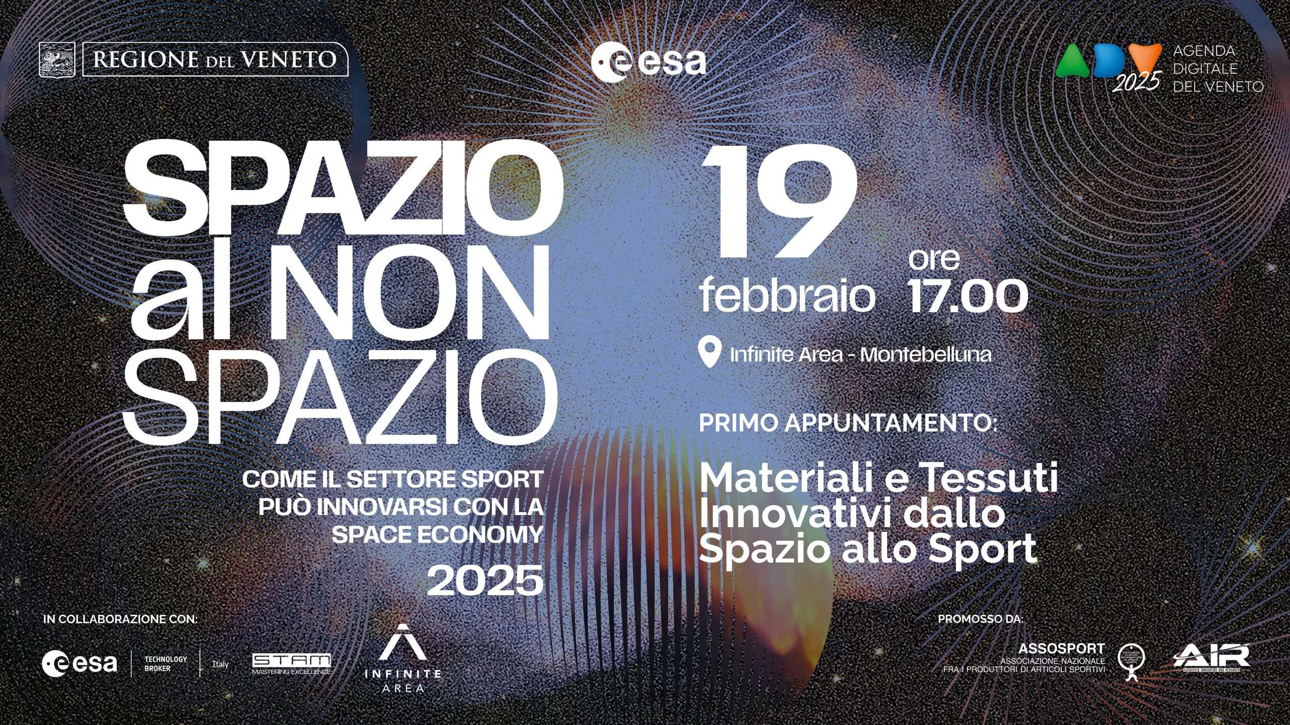  - Immagine relativa al progetto "Materiali e Tessuti Innovativi dallo Spazio allo Sport"