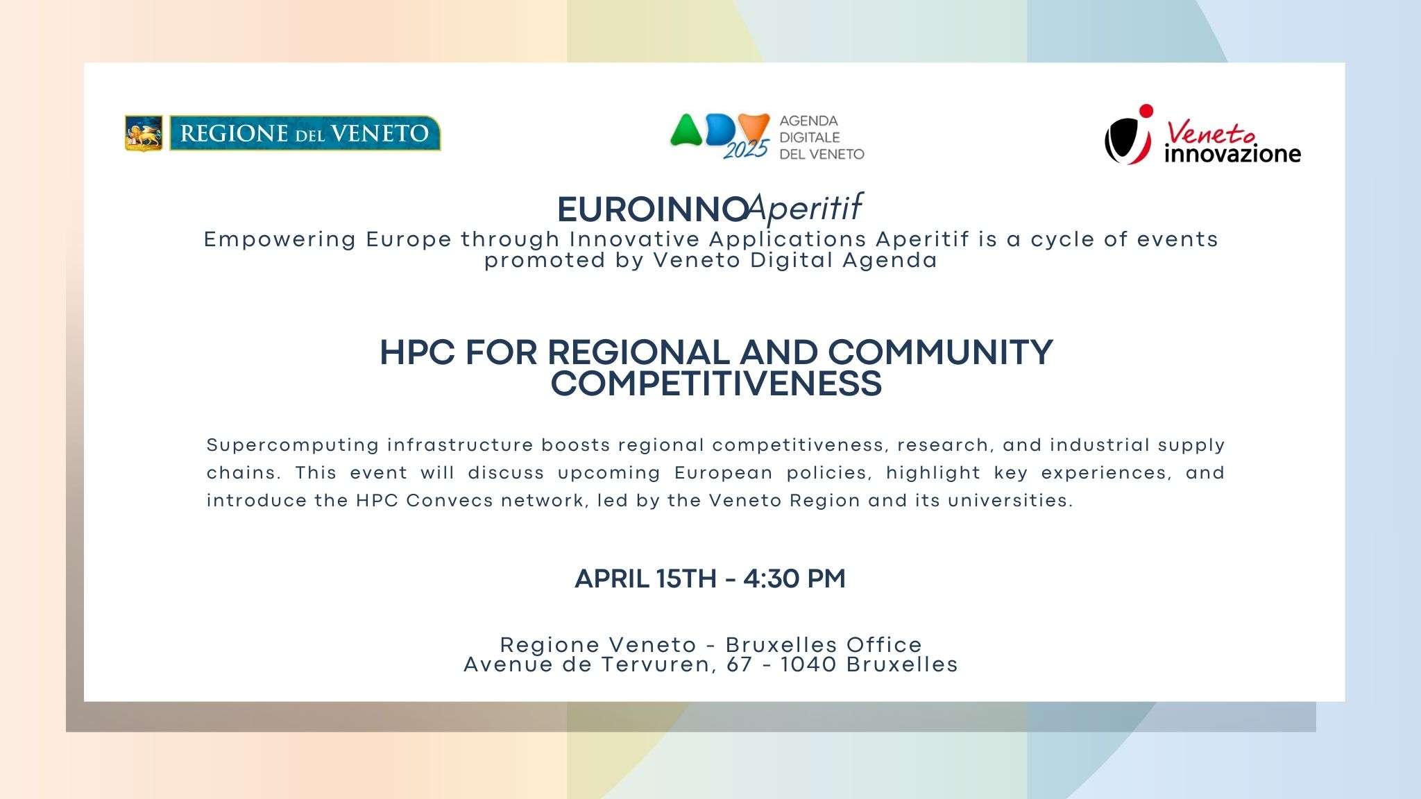  - Immagine relativa al progetto "HPC for Regional and Community Competitiveness"