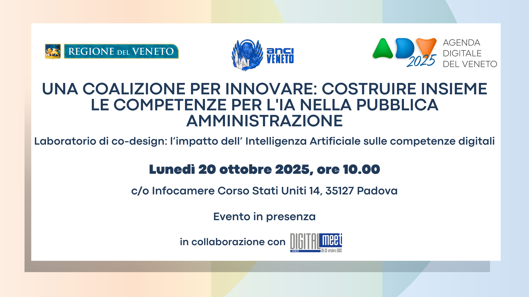  - Immagine relativa al progetto "Una Coalizione per innovare: costruire insieme le competenze per l